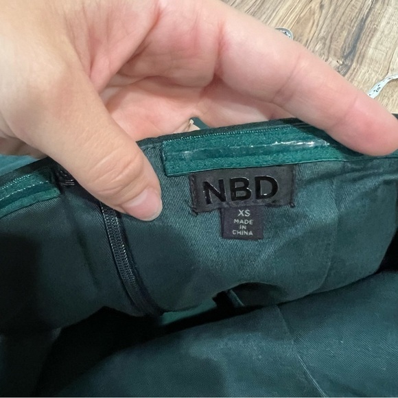 Revolve x NBD Stanford Mini Dress Emerald Green - Picture 7 of 12